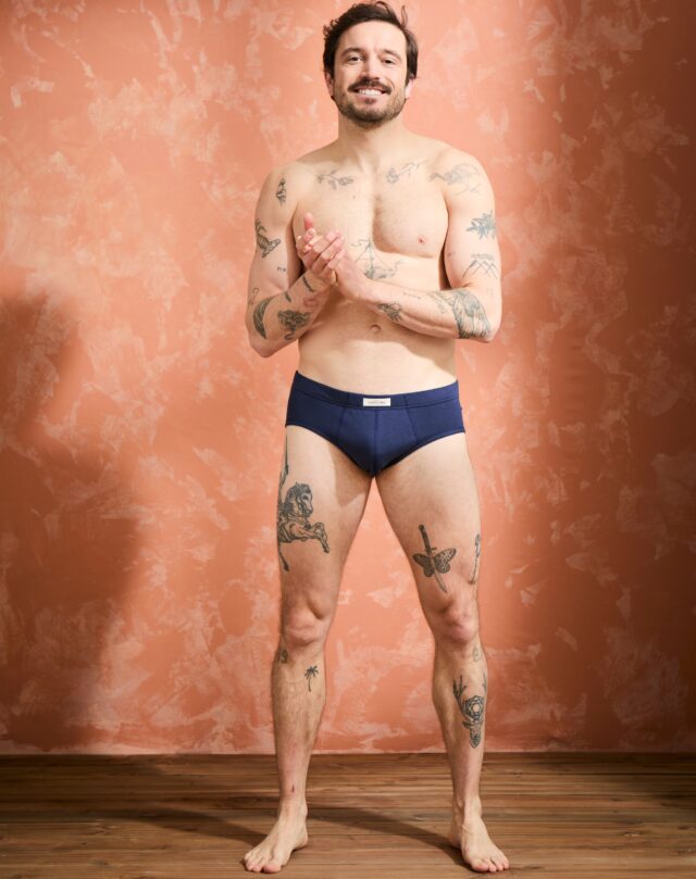 Lemahieu - 3x Slips confort - Marine - Homme