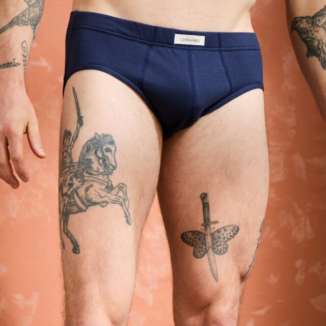 Lemahieu - 3x Slips confort - Marine - Homme