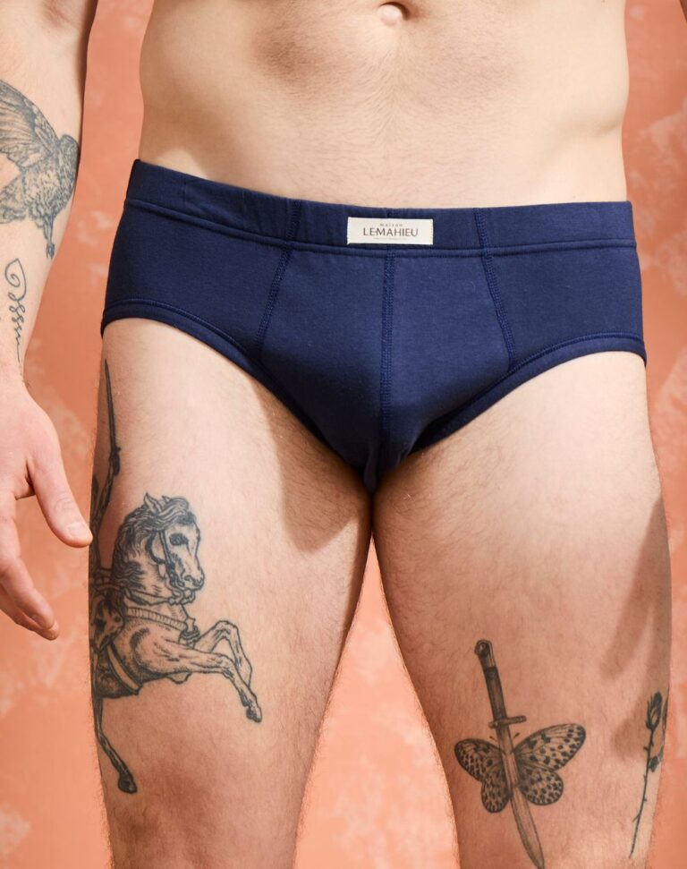 Lemahieu - 3x Slips confort - Marine - Homme