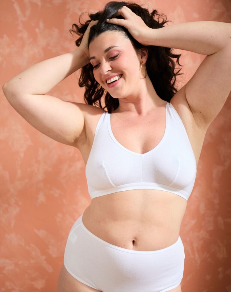 Lemahieu - 4x Brassières à pinces - Noir - Blanc - Marine - Vert Cyprès - Femme