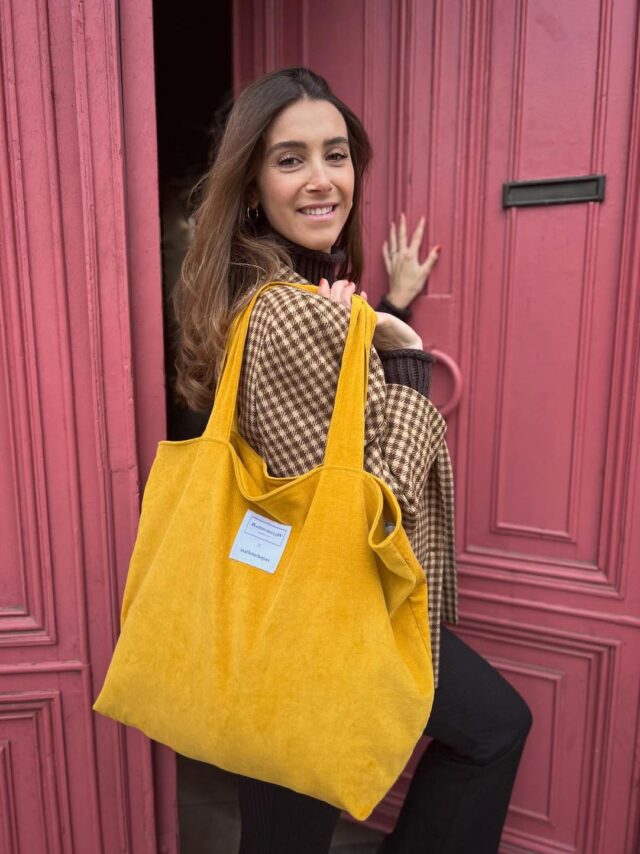 Maison Mallow - Le Cabas en Velours Maison Mallow X Mathouchepas