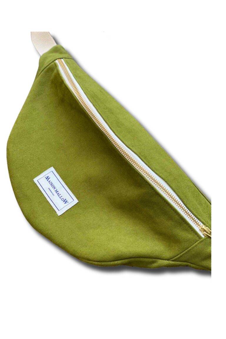 Maison Mallow - Sac Banane Vert Mousse