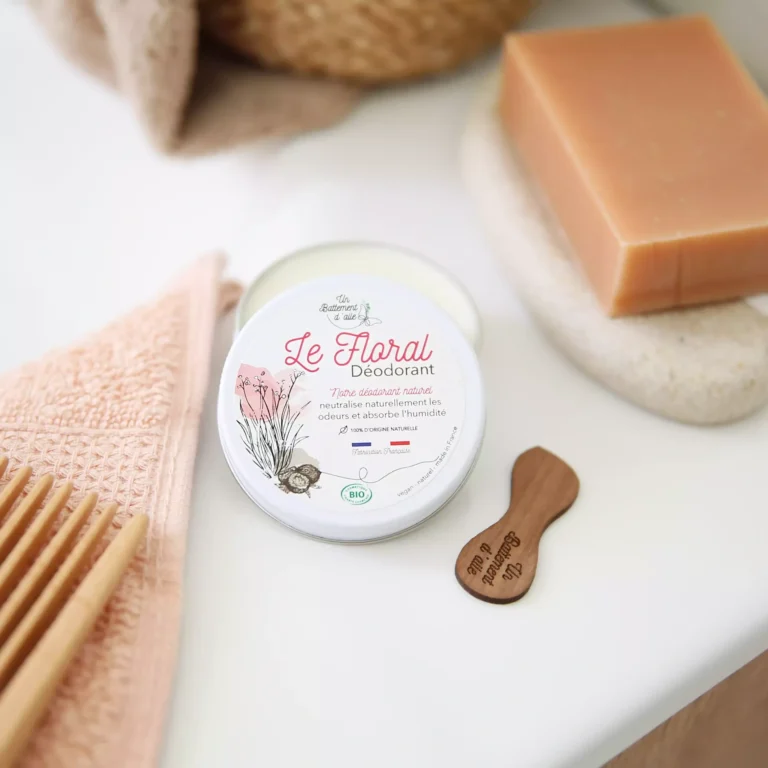 Un Battement d'aile - Déodorant solide certifié bio Le Floral
