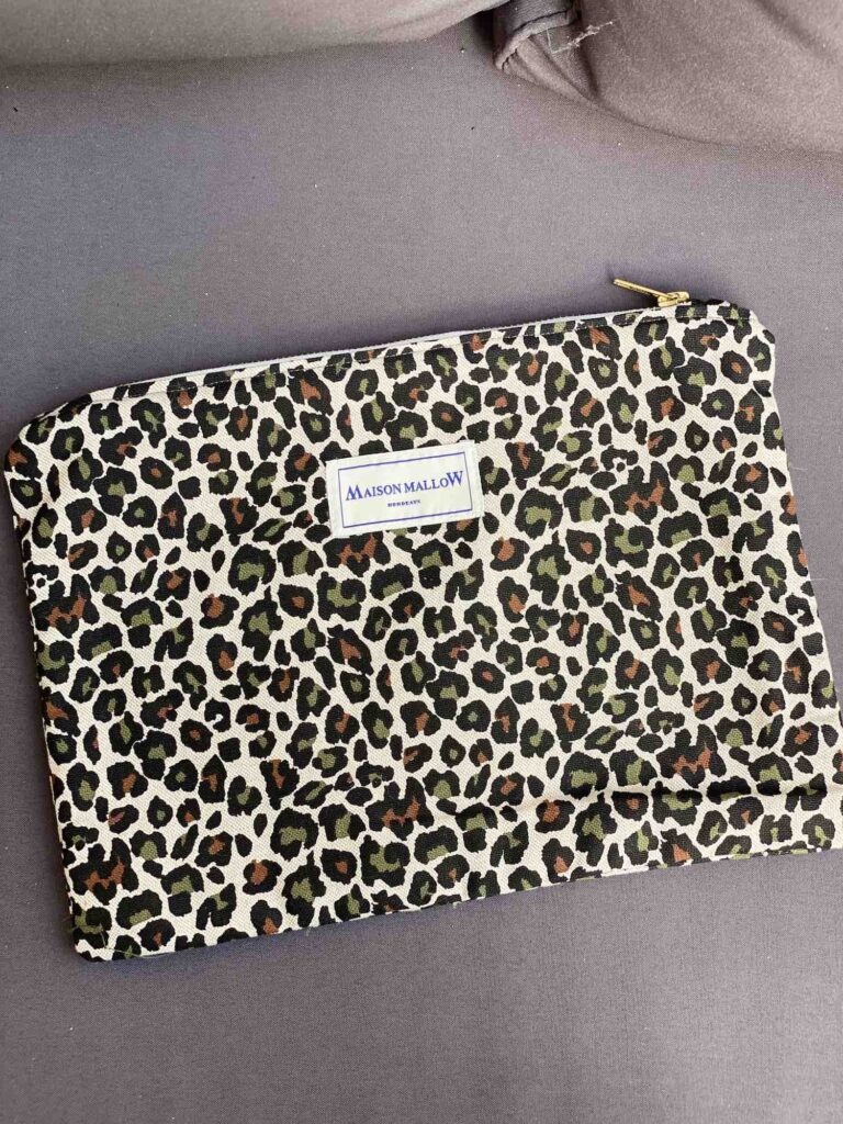 Maison Mallow - Pochette Léopard