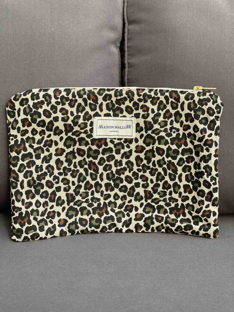 Maison Mallow - Pochette Léopard
