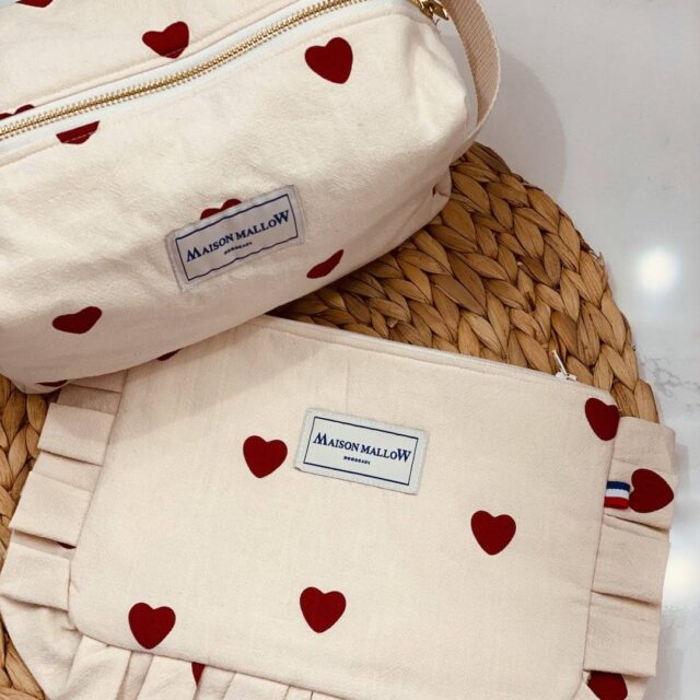 Maison Mallow - Trousse de Toilette Coeur