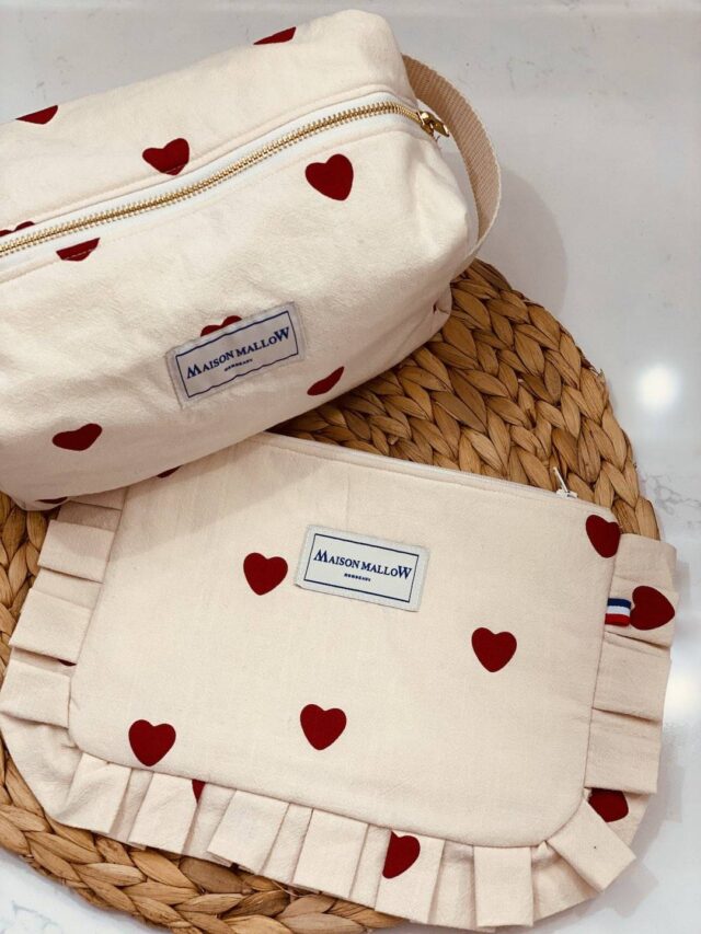 Maison Mallow - Trousse de Toilette Coeur
