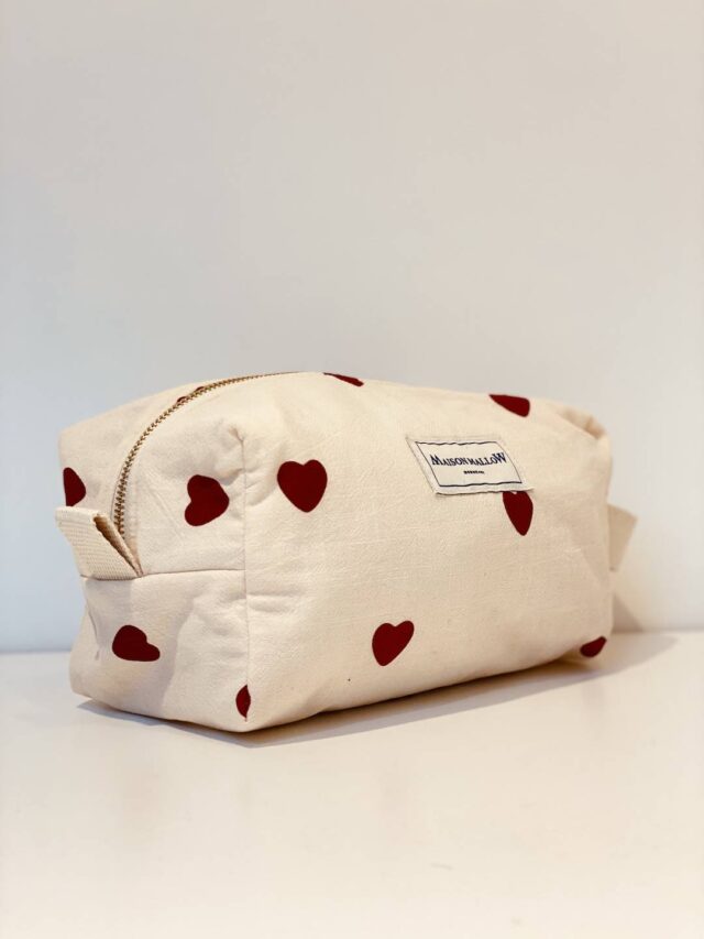 Maison Mallow - Trousse de Toilette Coeur