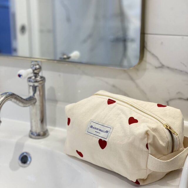 Maison Mallow - Trousse de Toilette Coeur