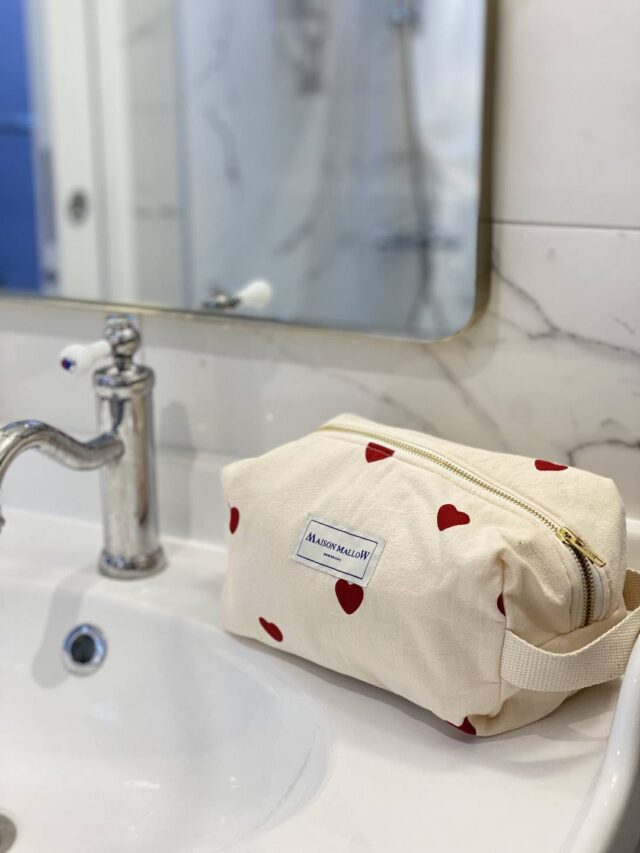 Maison Mallow - Trousse de Toilette Coeur