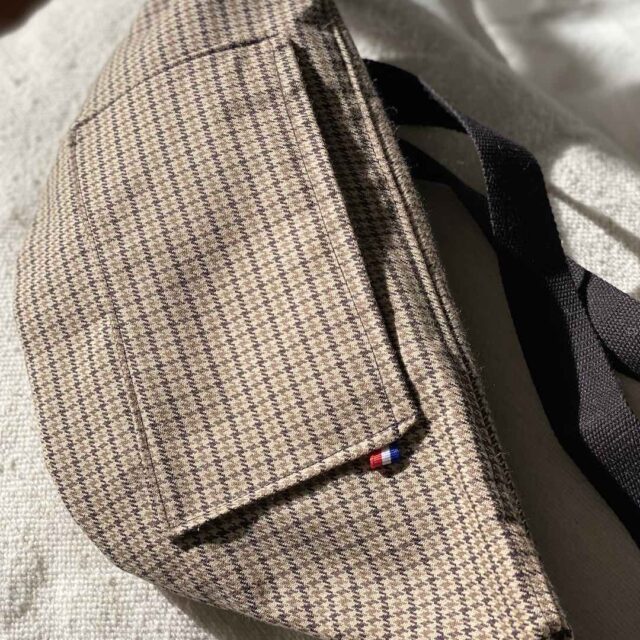 Maison Mallow - Sac Banane William marron et beige