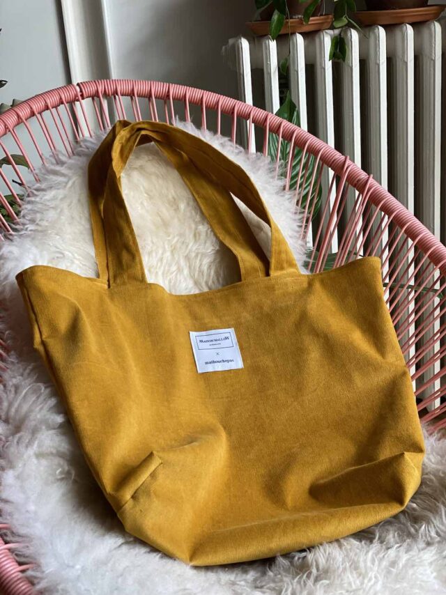 Maison Mallow - Le Cabas en Velours Maison Mallow X Mathouchepas