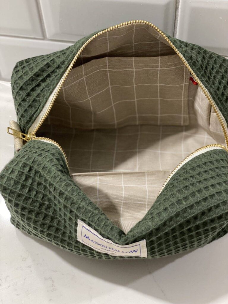 Maison Mallow - Trousse de Toilette XXLVert Kaki