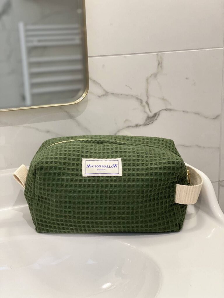 Maison Mallow - Trousse de Toilette XXLVert Kaki