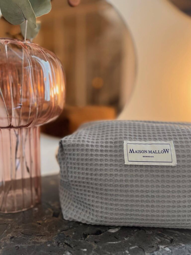 Maison Mallow - Trousse de Toilette Grise
