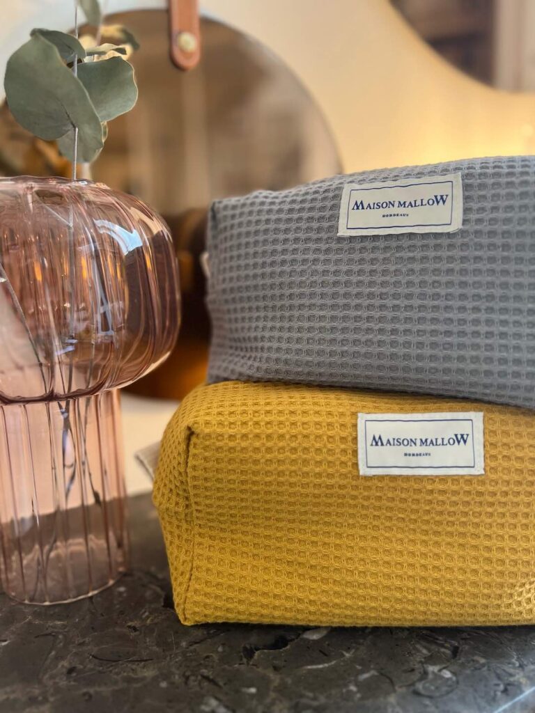 Maison Mallow - Trousse de Toilette Grise