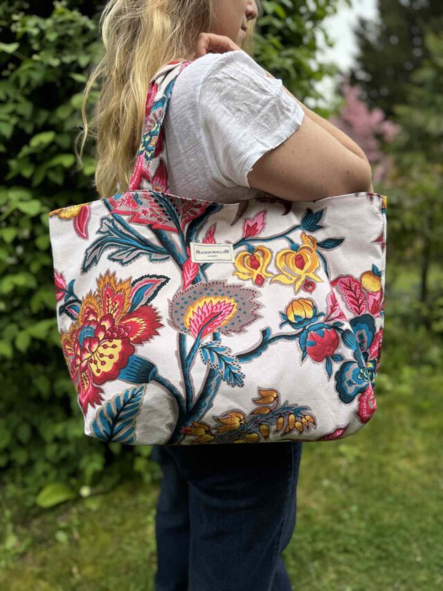 Maison Mallow - Sac Cabas Medium à Fleurs