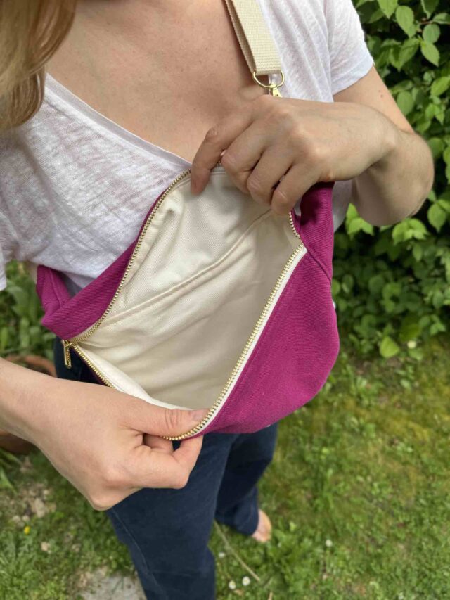 Maison Mallow - Sac Banane Rose Fuchsia