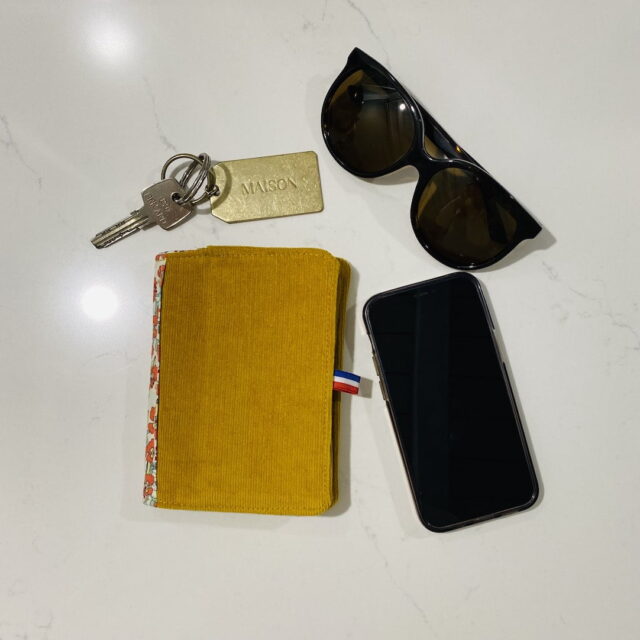 Maison Mallow - Protège passeport en Velours Maison Mallow X Mathouchepas