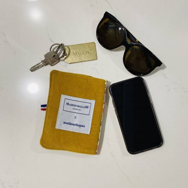 Maison Mallow - Protège passeport en Velours Maison Mallow X Mathouchepas