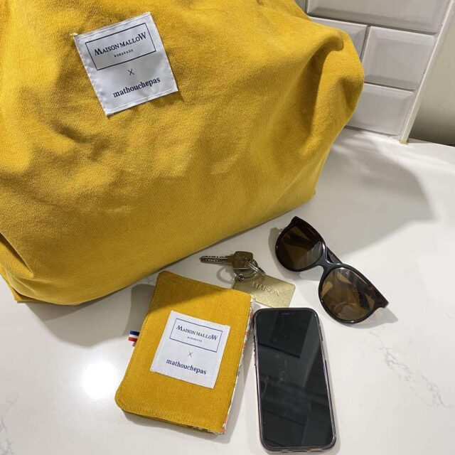 Maison Mallow - Protège passeport en Velours Maison Mallow X Mathouchepas