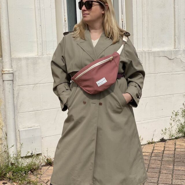 Maison Mallow - Sac Banane vieux rose