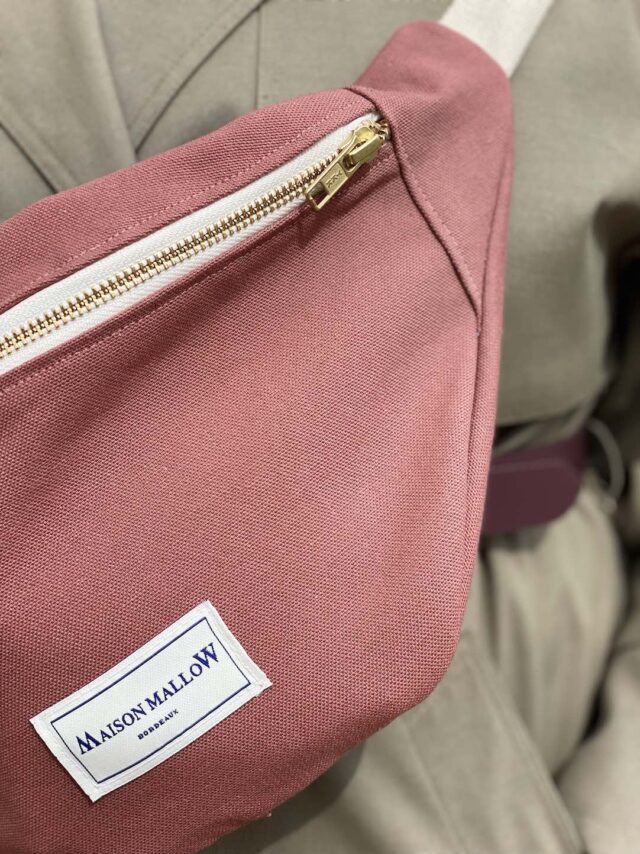 Maison Mallow - Sac Banane vieux rose