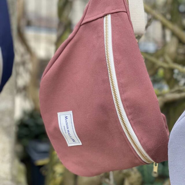 Maison Mallow - Sac Banane vieux rose