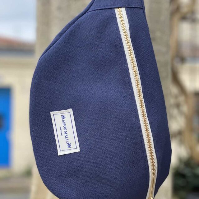 Maison Mallow - Sac Banane Bleu Marine
