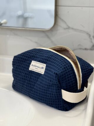 MAISON MALLOW - Trousse de Toilette Bleu Marine