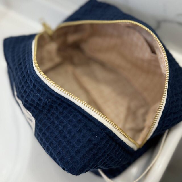 Maison Mallow - Trousse de Toilette Bleu Marine