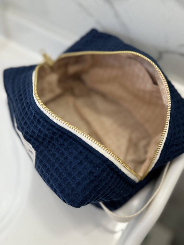 Maison Mallow - Trousse de Toilette Bleu Marine