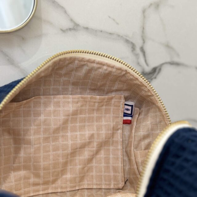 Maison Mallow - Trousse de Toilette Bleu Marine