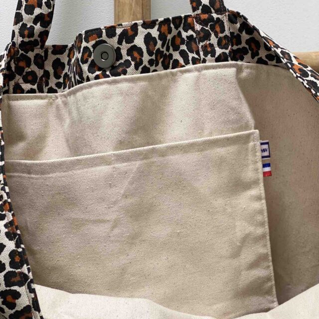 Maison Mallow - Sac Cabas Medium Léopard