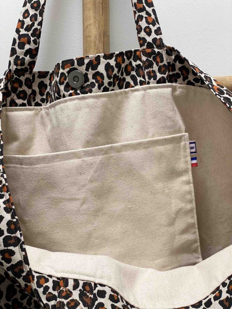 Maison Mallow - Sac Cabas Medium Léopard