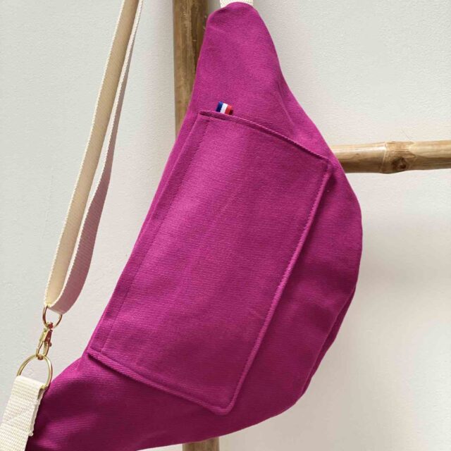 Maison Mallow - Sac Banane Rose Fuchsia