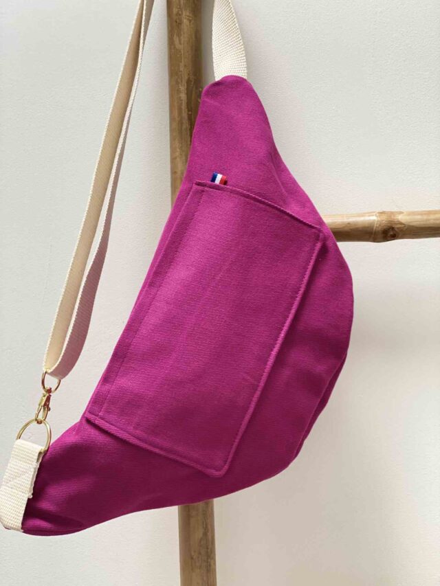 Maison Mallow - Sac Banane Rose Fuchsia