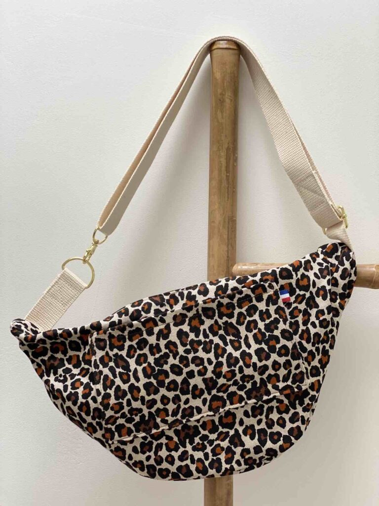 Maison Mallow - Sac Banane Léopard