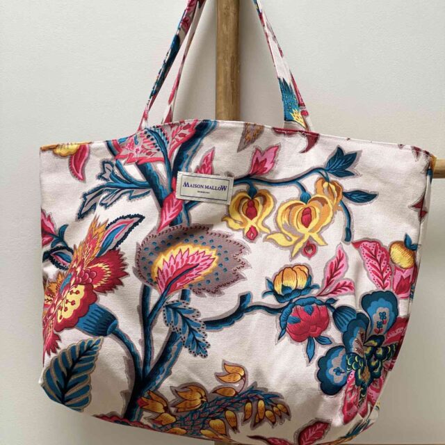 Maison Mallow - Sac Cabas Medium à Fleurs