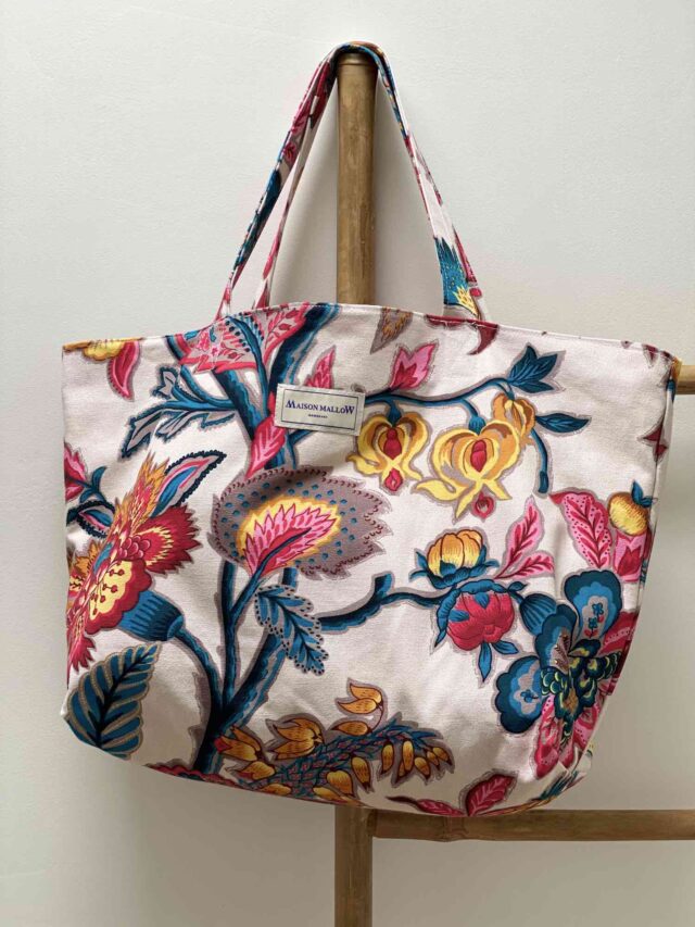 Maison Mallow - Sac Cabas Medium à Fleurs