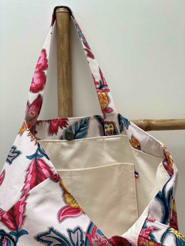 Maison Mallow - Sac Cabas Medium à Fleurs