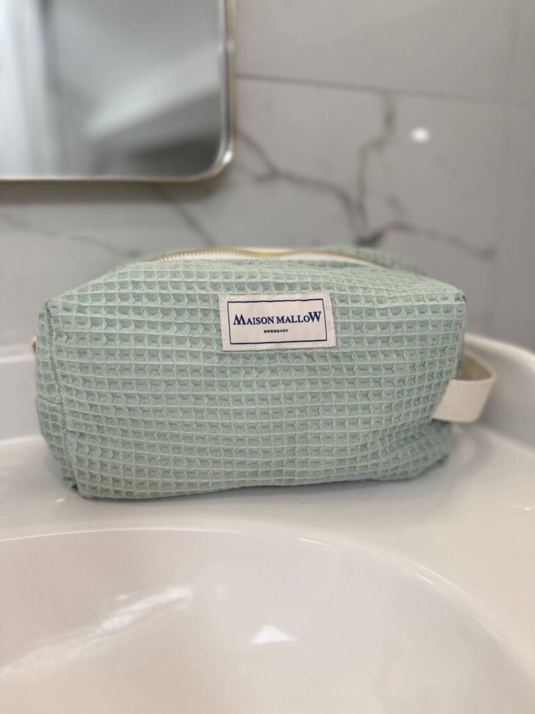 Maison Mallow - Trousse de Toilette XXL Vert d'Eau