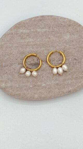 Boucles d'Oreilles Louise par la marque MAISON MALLOW MAISON MALLOW - Boucles d'Oreilles Louise