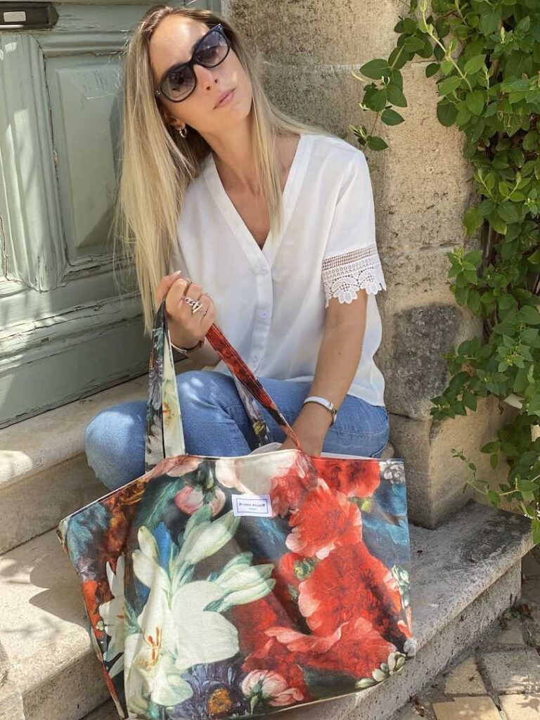Maison Mallow - Sac Cabas à fleurs – Byron XXL
