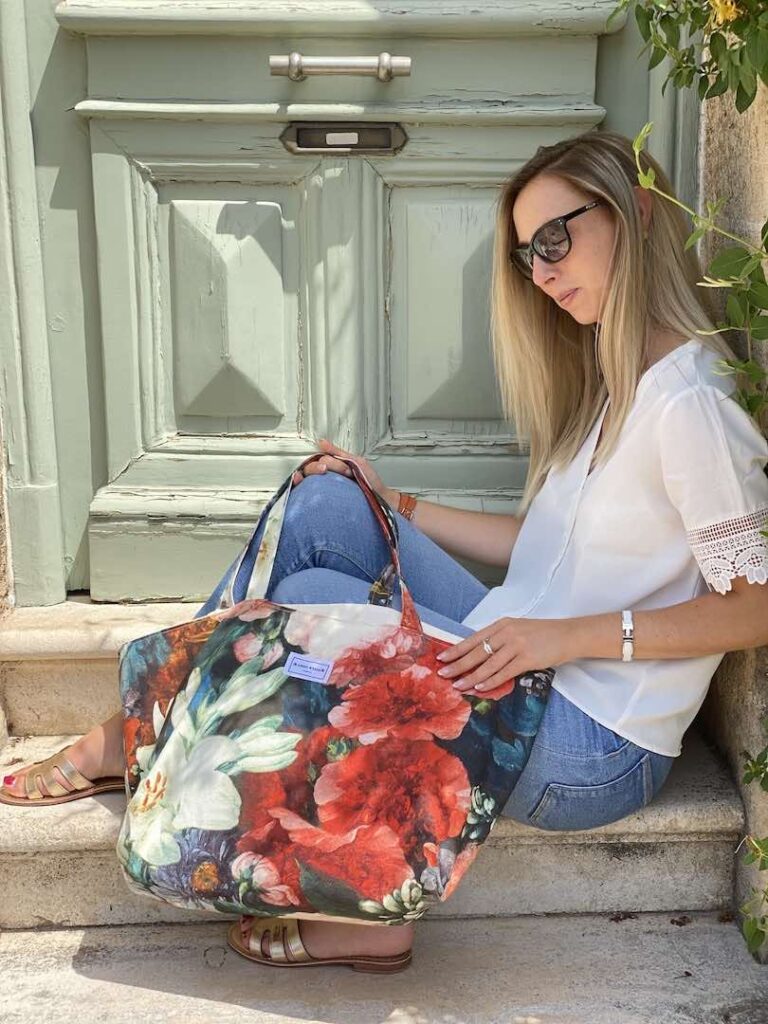 Maison Mallow - Sac Cabas à fleurs – Byron XXL