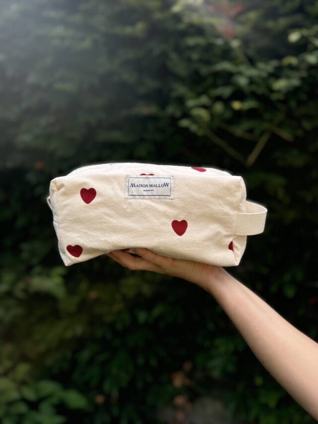 Maison Mallow - Trousse de Toilette Coeur