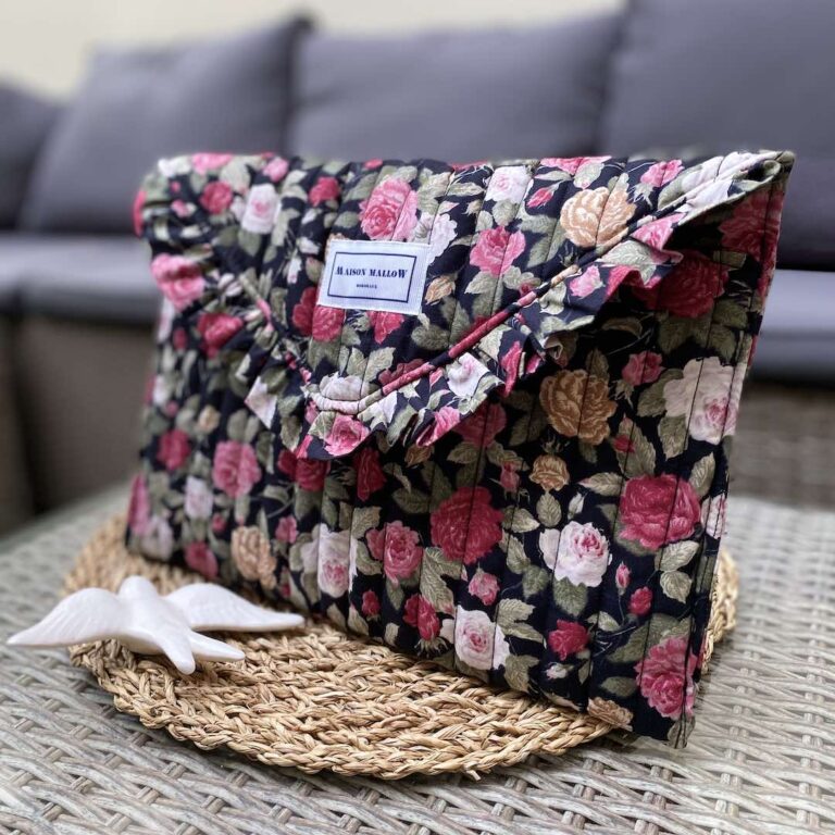 Maison Mallow - Pochette matelassée avec volant - Jane