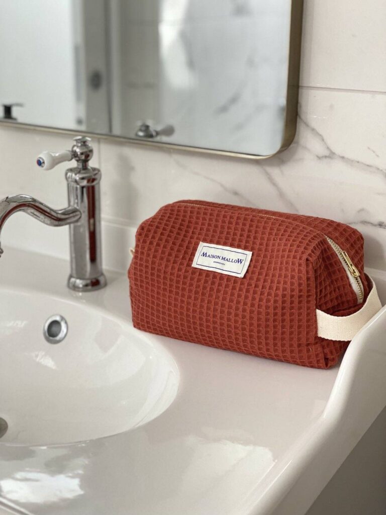 Maison Mallow - Trousse de Toilette Terracotta