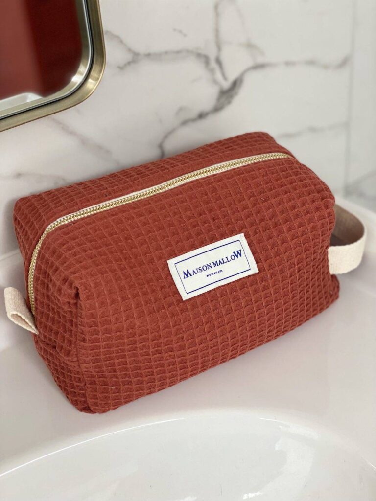 Maison Mallow - Trousse de Toilette Terracotta
