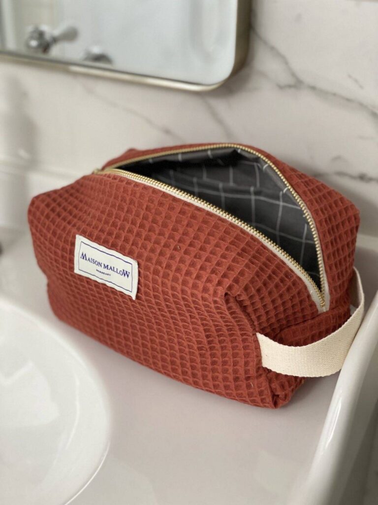 Maison Mallow - Trousse de Toilette Terracotta
